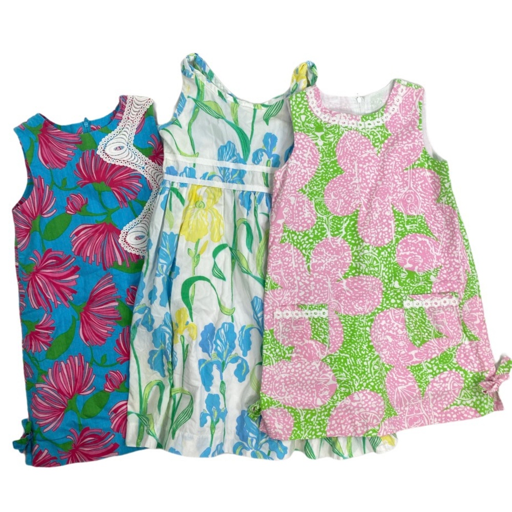 Bundle of 3 Lilly Pulitzer Girls Size 6 Dresses